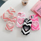 Silicone Phone Case with Heart Barbie Design - Love Soft Phone Cover