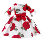 Toddle Girl Flower Dresses Ruffles Layered Floral Formal for Wedding Birthday Pageant Tea Party 2-10Years