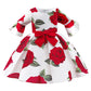 Toddle Girl Flower Dresses Ruffles Layered Floral Formal for Wedding Birthday Pageant Tea Party 2-10Years