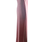 Solid Color Off Shoulder Bodycon Wavy Edge Babyshower Maternity Maxi Dress