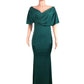 Off Shoulder Bodycon Mermaid Maternity Maxi Dress