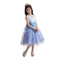Seindeal Frozen Dress Up for Girls Anna Elsa Gown for 2-10T Pink Blue White Yellow