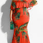 Seindeal Sunflowers Plus Size Maternity Dress Ruffle Off Shoulder Photoshot Maxi Dresses