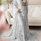 Lace Slit Babyshower Maternity For Wedding Gowns Maxi Dress