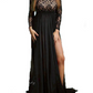 Lace Bodycon Two Piece Maternity For Babyshower Chiffon Maxi Dress