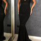 Bright Wire Spaghetti Strap Mermaid Maternity Maxi Dress