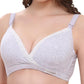 Seindeal Cross Lace Adjustable Shoulder Strap Wire Free Casual Nursing Bra