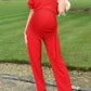 Seindeal Solid Wide Leg Palazzo Pants Belt One Piece Long Maternity Jumpsuit for Workwear