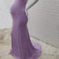 Seindeal Bandeau Off-Shoulder Sleeveless Babyshower Maxi Maternity Dress